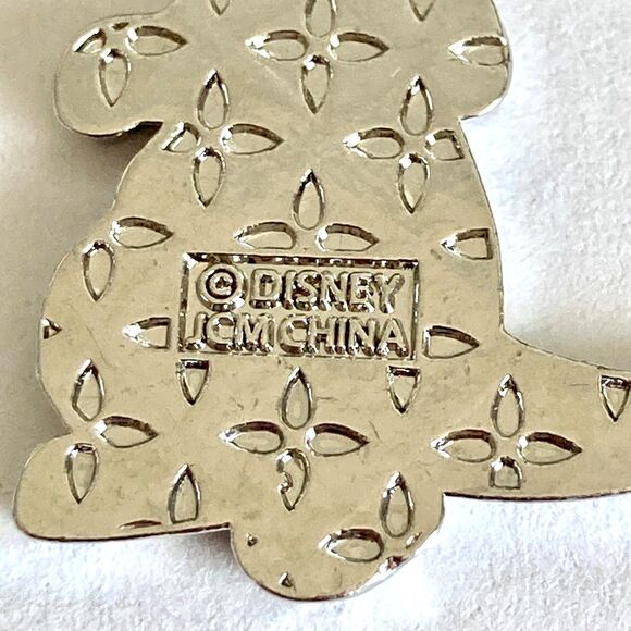 Vtg Disney Kanga Roo Winnie the Pooh Clip On Charm Zipper Pull Purse Bag Signed - Picture 6 of 8